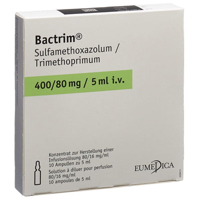 BACTRIM Inf Konz 400/80mg i.v. 10 Amp 5 ml