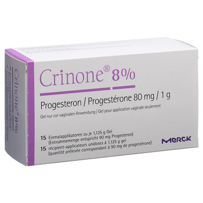 CRINONE Vag Gel 8 % 15 Monodos 1.125 g