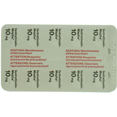ISOTRETINOIN Mepha Solucaps 10 mg 100 Stk - CONTENTBACK