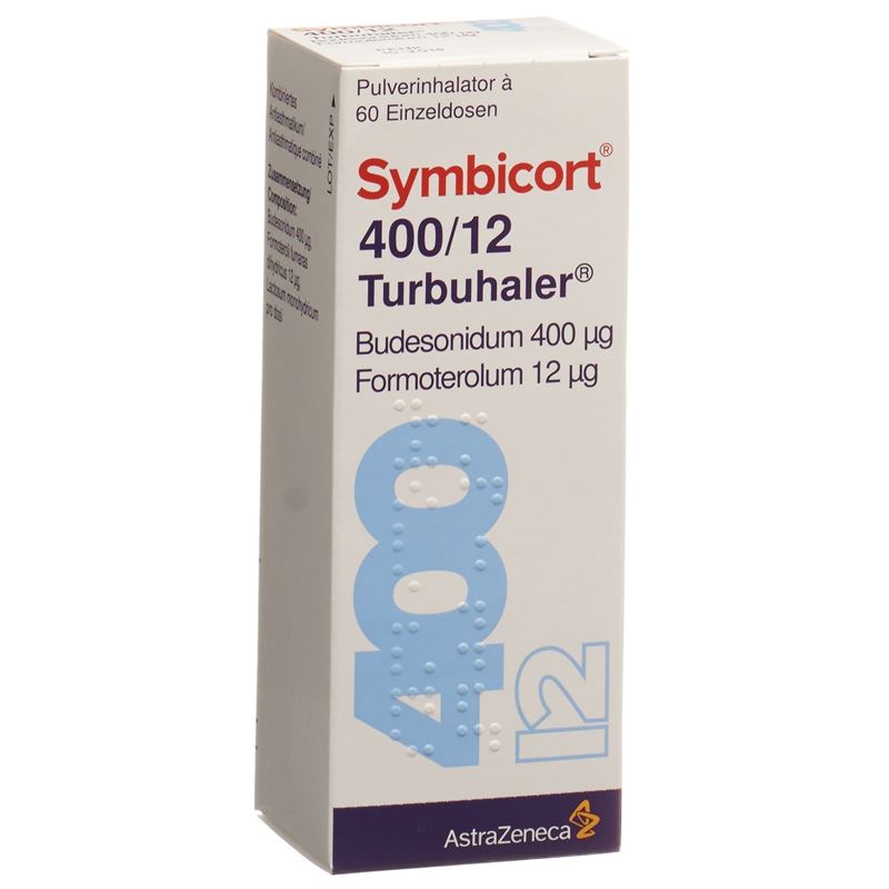 SYMBICORT 400/12 Turbuhaler 60 Dos