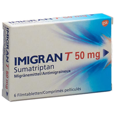 IMIGRAN T Filmtabl 50 mg 6 Stk