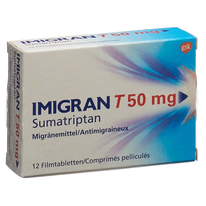 IMIGRAN T Filmtabl 50 mg 12 Stk