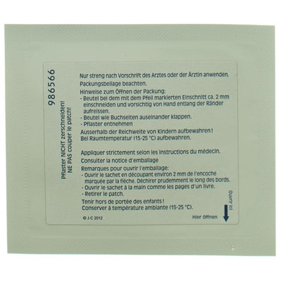 DUROGESIC Matrixpfl 25 mcg/h 5 Stk - CONTENTBACK