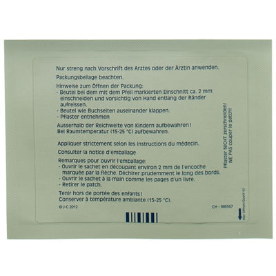 DUROGESIC Matrixpfl 50 mcg/h 5 Stk - CONTENTBACK