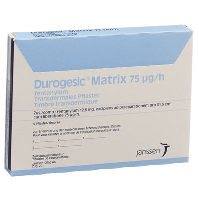 DUROGESIC Matrixpfl 75 mcg/h Btl 5 Stk