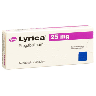 LYRICA Kaps 25 mg 14 Stk