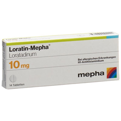LORATIN Mepha Tabl 10 mg 14 Stk