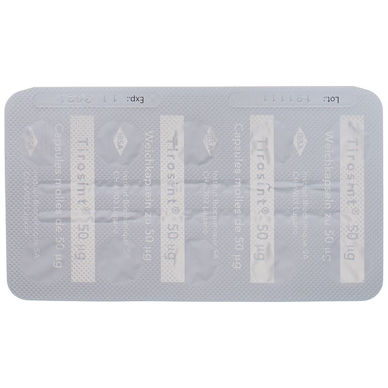 TIROSINT Kaps 50 mcg 100 Stk - CONTENTBACK