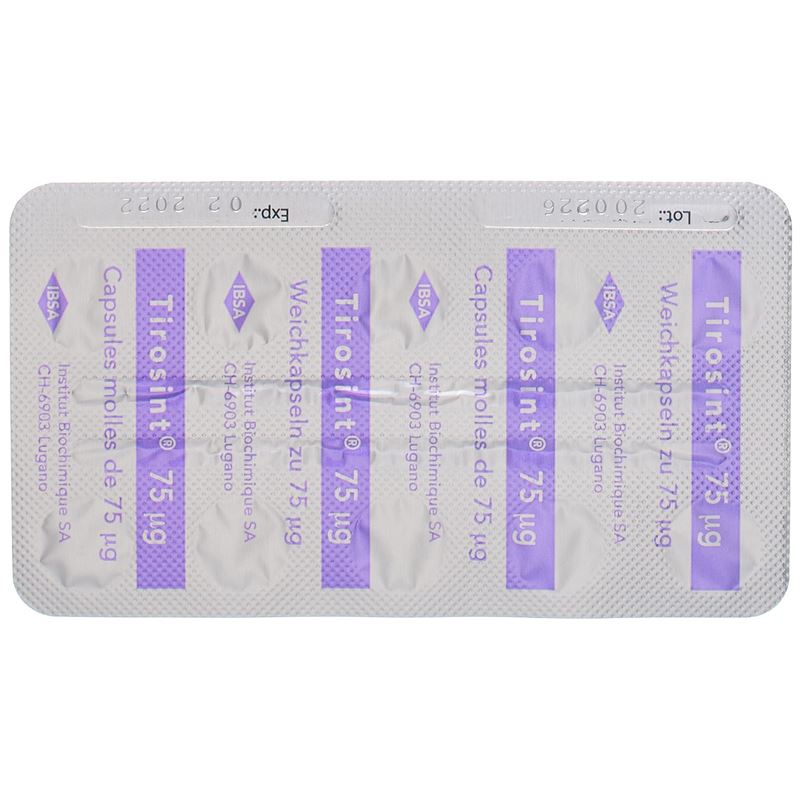 TIROSINT Kaps 75 mcg 50 Stk - CONTENTBACK