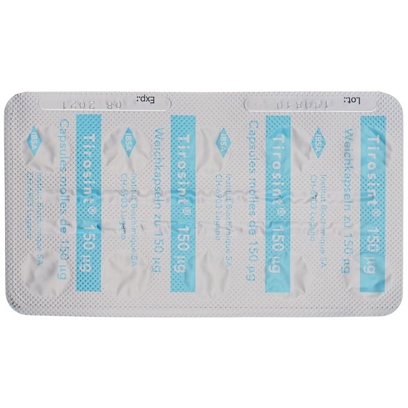 TIROSINT Kaps 150 mcg 100 Stk - CONTENTBACK