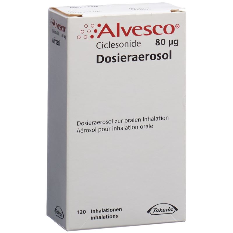 ALVESCO Dosieraeros 80 mcg 120 Dos