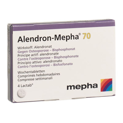 ALENDRON Mepha Filmtabl 70 mg 4 Stk