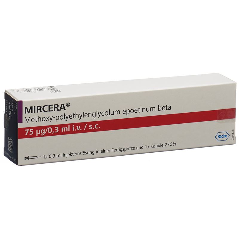 MIRCERA Inj Lös 75 mcg/0.3 ml Fertspr