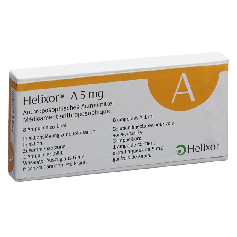 HELIXOR A Inj Lös 5 mg 8 Amp 1 ml