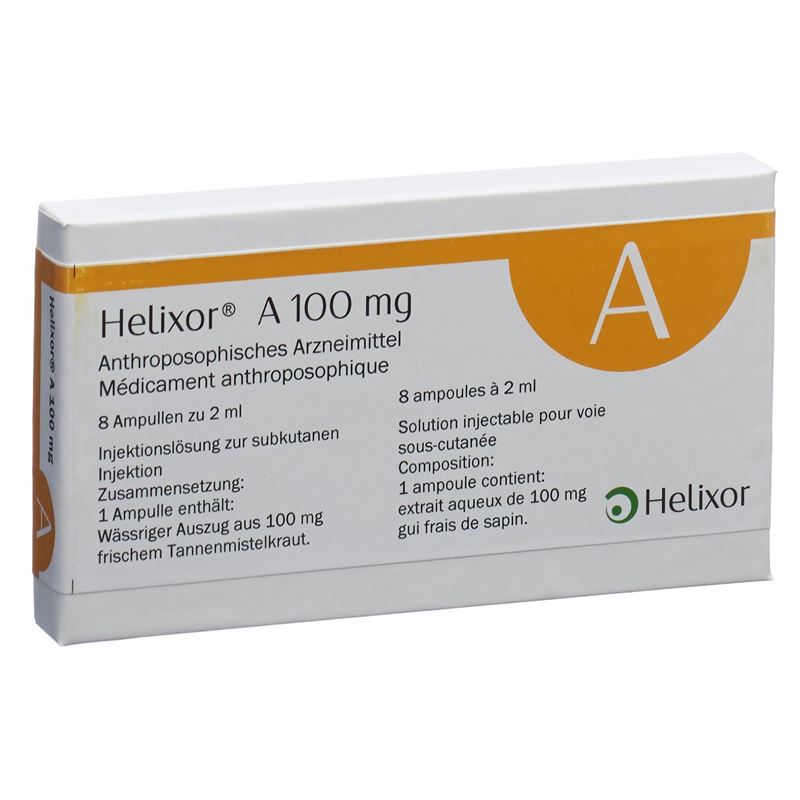 HELIXOR A Inj Lös 100 mg 8 Amp 2 ml