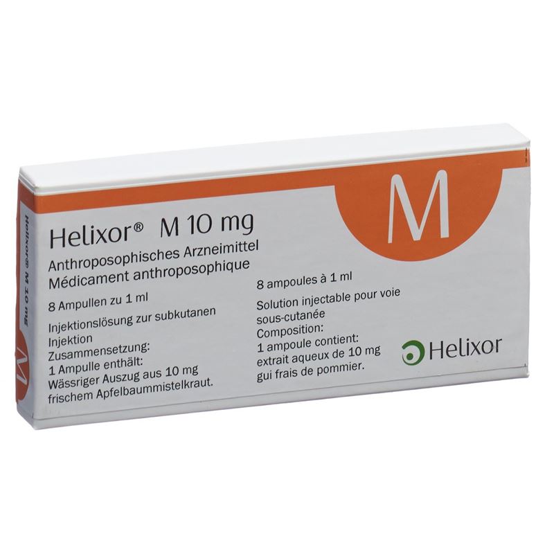 HELIXOR M Inj Lös 10 mg 8 Amp 1 ml