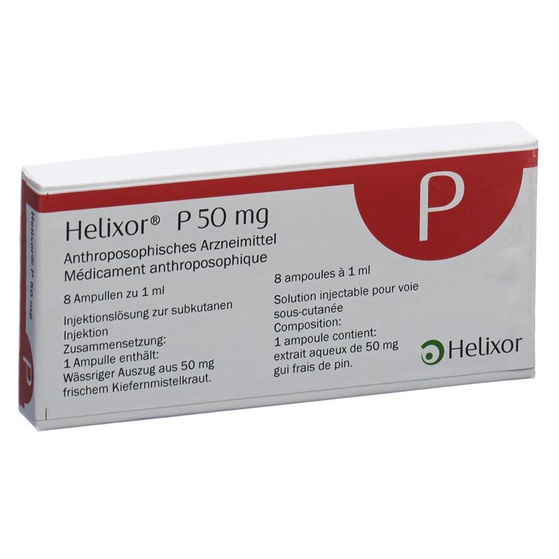HELIXOR P Inj Lös 50 mg 8 Amp 1 ml