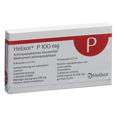 HELIXOR P Inj Lös 100 mg 8 Amp 2 ml