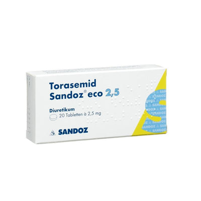 TORASEMID Sandoz eco Tabl 2.5 mg 20 Stk