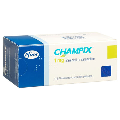 CHAMPIX Filmtabl 1 mg 112 Stk