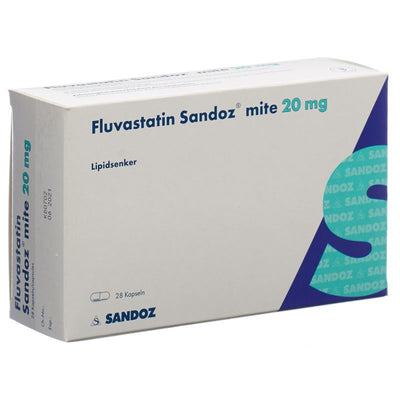 FLUVASTATIN Sandoz mite Kaps 20 mg 28 Stk