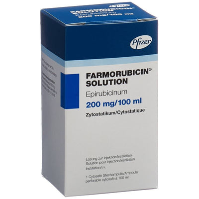 FARMORUBICIN Sol Inj Lös 200 mg/100ml 100 ml