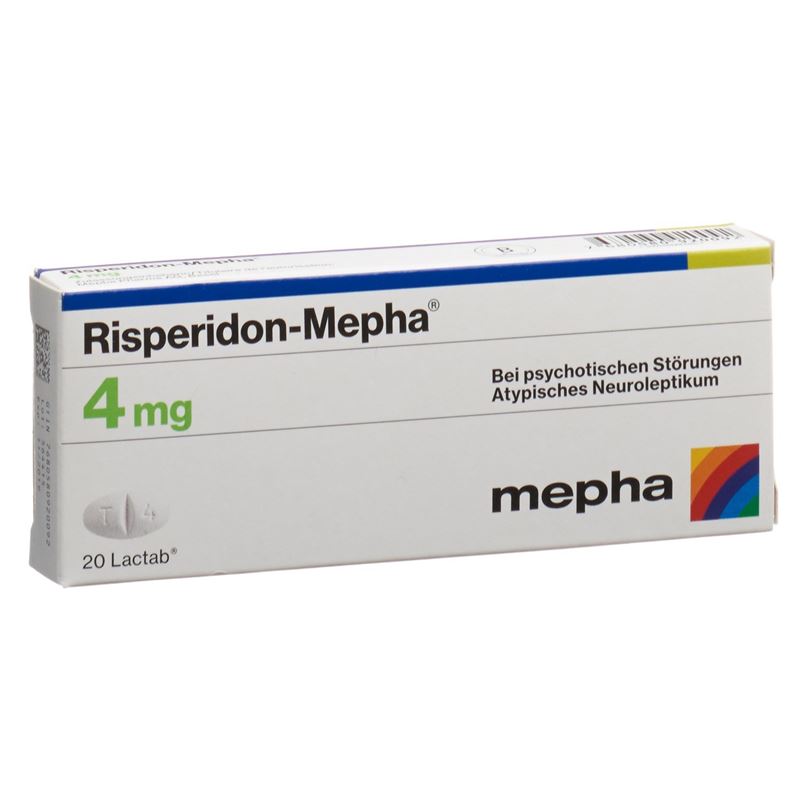RISPERIDON Mepha Lactab 4 mg 20 Stk