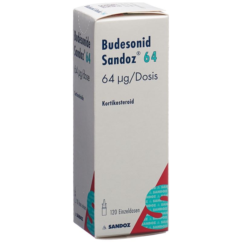 BUDESONID Sandoz Nasenspray 64 mcg Fl 120 Dos