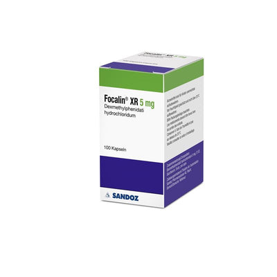 FOCALIN XR Ret Kaps 5 mg Ds 100 Stk