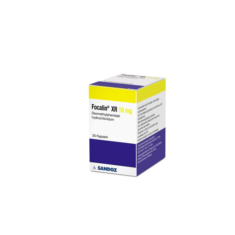FOCALIN XR Ret Kaps 10 mg Ds 30 Stk