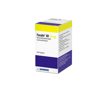 FOCALIN XR Ret Kaps 10 mg Ds 100 Stk