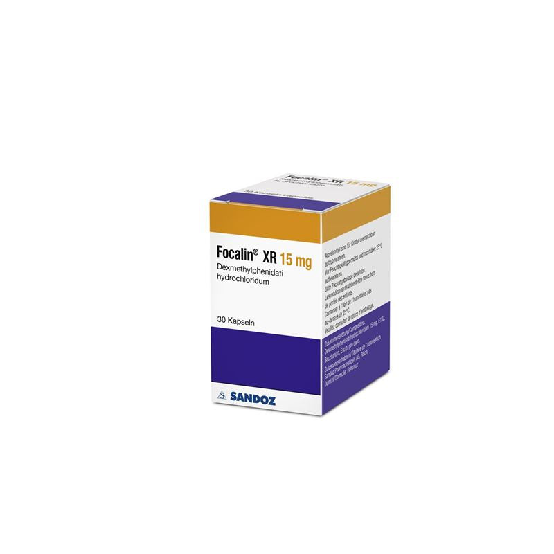 FOCALIN XR Ret Kaps 15 mg Ds 30 Stk