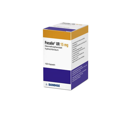 FOCALIN XR Ret Kaps 15 mg Ds 100 Stk
