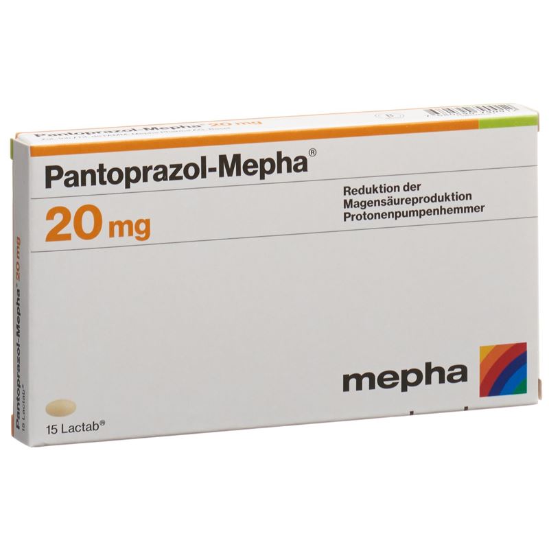 PANTOPRAZOL Mepha Filmtabl 20 mg 15 Stk