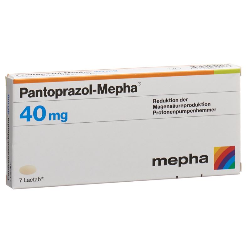 PANTOPRAZOL Mepha Filmtabl 40 mg 7 Stk