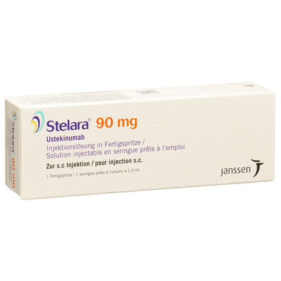 STELARA Inj Lös 90 mg/ml Fertspr 1 ml