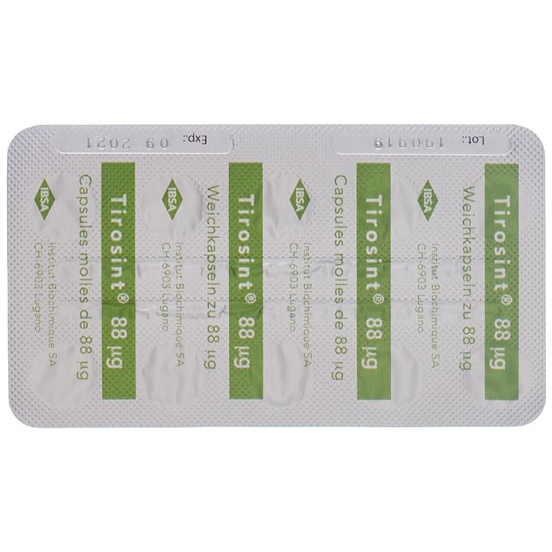 TIROSINT Kaps 88 mcg 100 Stk - CONTENTBACK