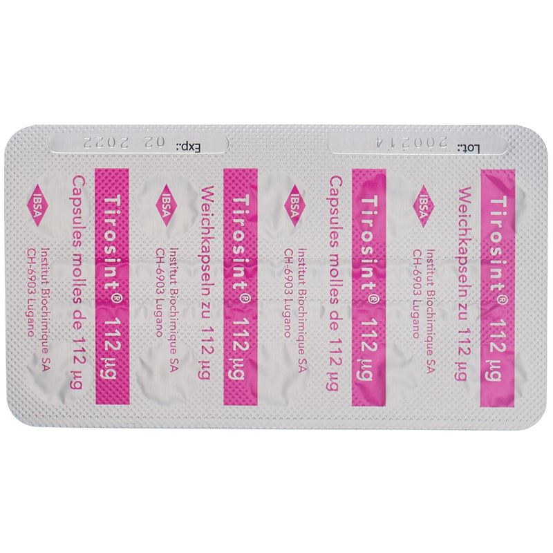 TIROSINT Kaps 112 mcg 50 Stk - CONTENTBACK