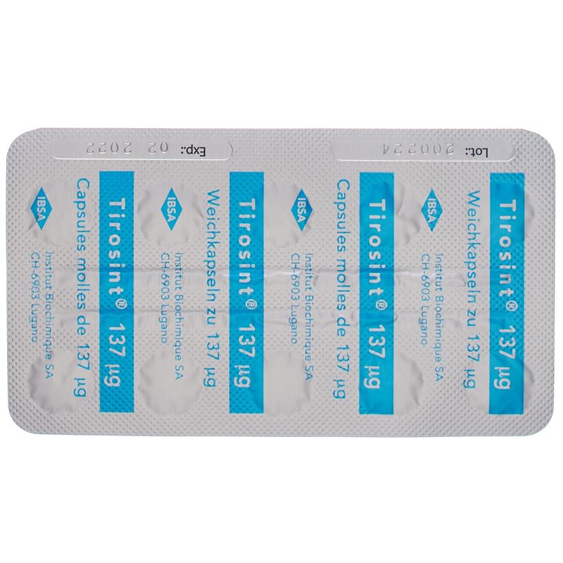 TIROSINT Kaps 137 mcg 50 Stk - CONTENTBACK