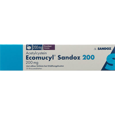 ECOMUCYL Sandoz Brausetabl 200 mg 30 Stk - PICFRONT