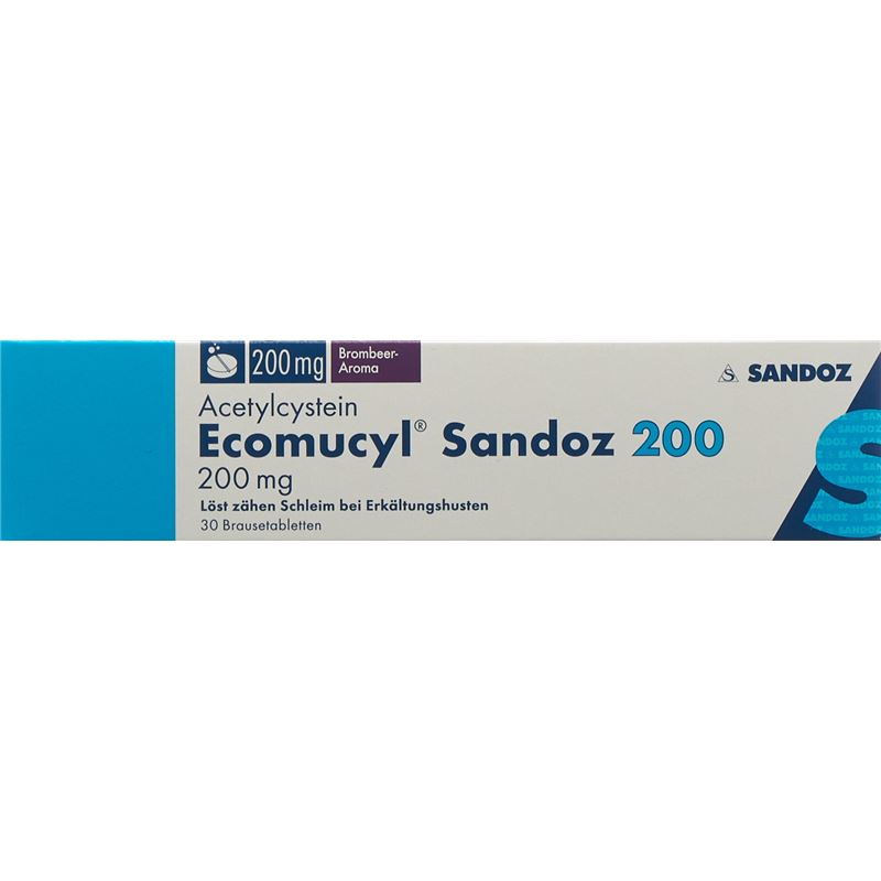 ECOMUCYL Sandoz Brausetabl 200 mg 30 Stk - PICFRONT