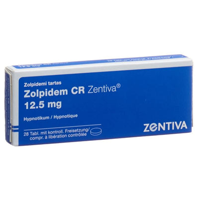 ZOLPIDEM CR Zentiva Ret Tabl 12.5 mg 28 Stk