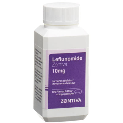 LEFLUNOMIDE Zentiva Filmtabl 10 mg 100 Stk - CONTENTFRONT