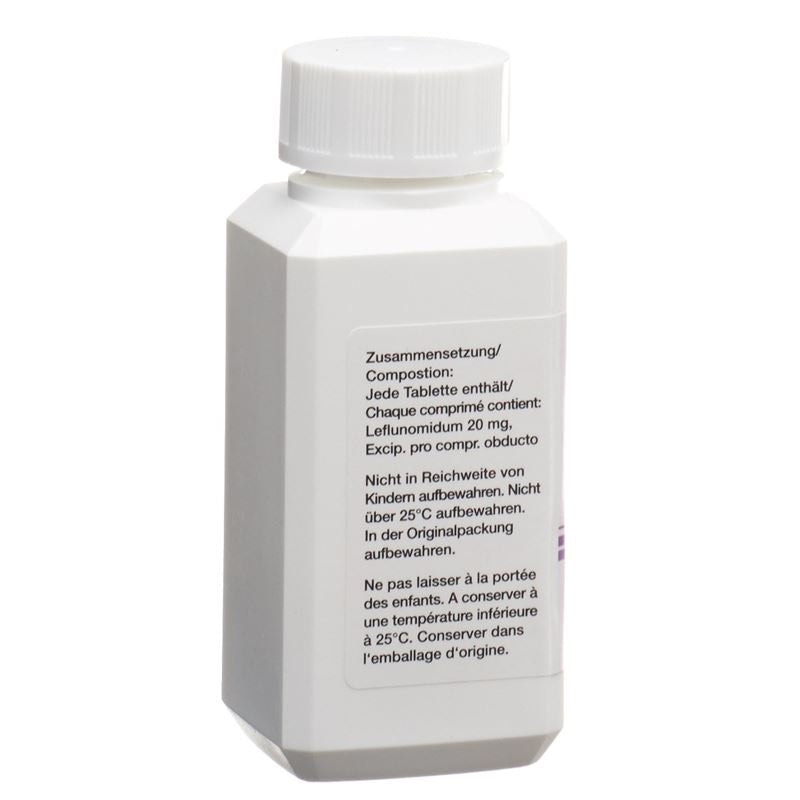 LEFLUNOMIDE Zentiva Filmtabl 20 mg 30 Stk - CONTENTBACK