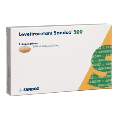LEVETIRACETAM Sandoz Filmtabl 500 mg 20 Stk