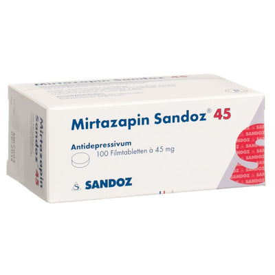 MIRTAZAPIN Sandoz Filmtabl 45 mg 100 Stk