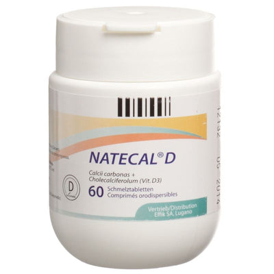 NATECAL D Schmelztabl 120 Stk - CONTENTFRONT