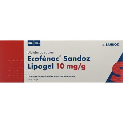 ECOFENAC Sandoz Lipogel 1 % Tb 100 g - PICBACK
