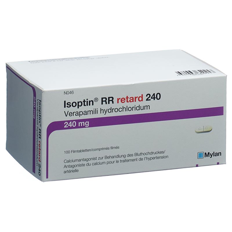 ISOPTIN RR retard Ret Filmtabl 240 mg 100 Stk