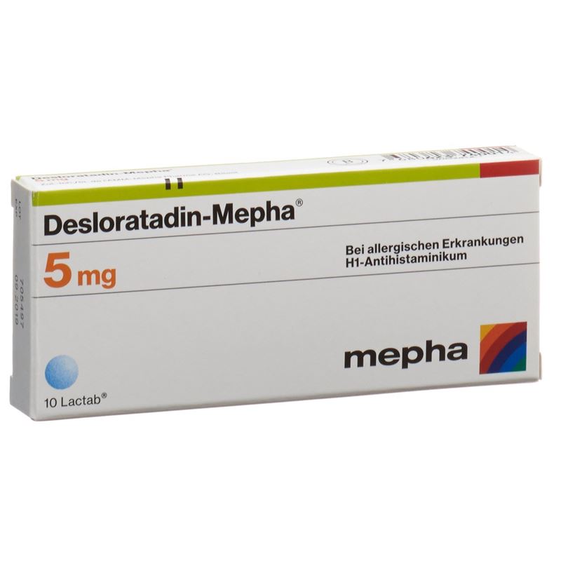 DESLORATADIN Mepha Filmtabl 5 mg 10 Stk